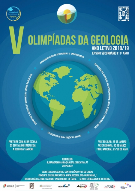 Geoparque Açores - V Olimpíadas da Geologia 2018/19